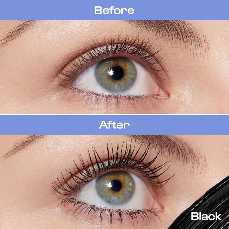 Alleyoop Tubing Mascara - Lengthening Smudge-Proof Formula for Sensitive Eyes | Vegan & Biotin Infused, Mini 4 mL