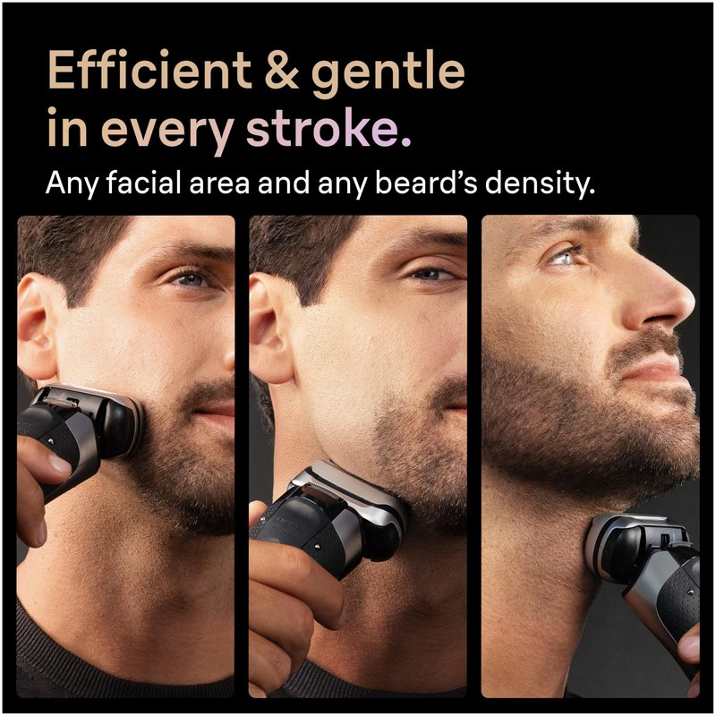 Braun Series 9 PRO+ Electric Shaver, Wet & Dry Razor, Pro SensoAdapt, 6in1 SmartCare Center, 9697CC, Silver