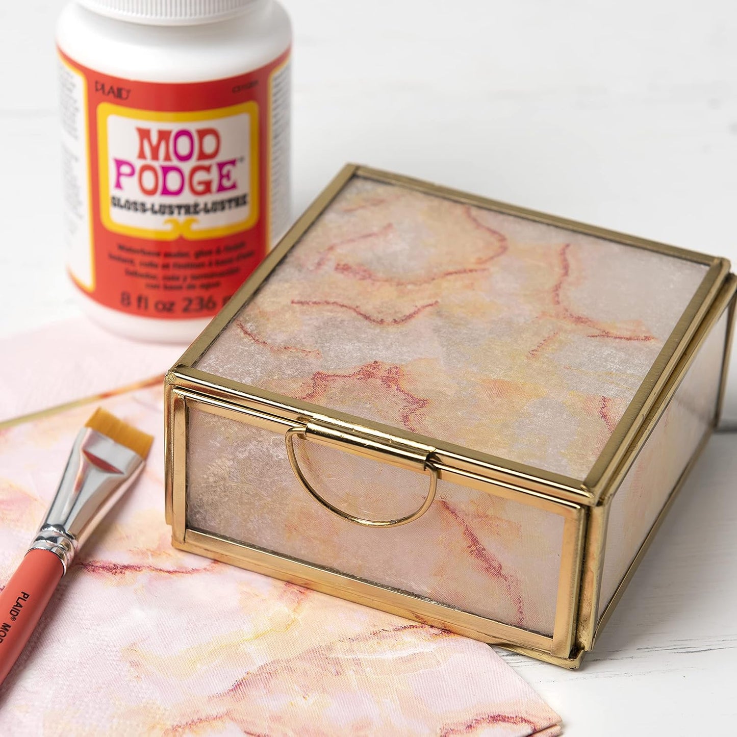 Mod Podge Gloss Sealer - All-in-One Craft Glue & Finish | Quick Dry, Non-Toxic, 16 oz.