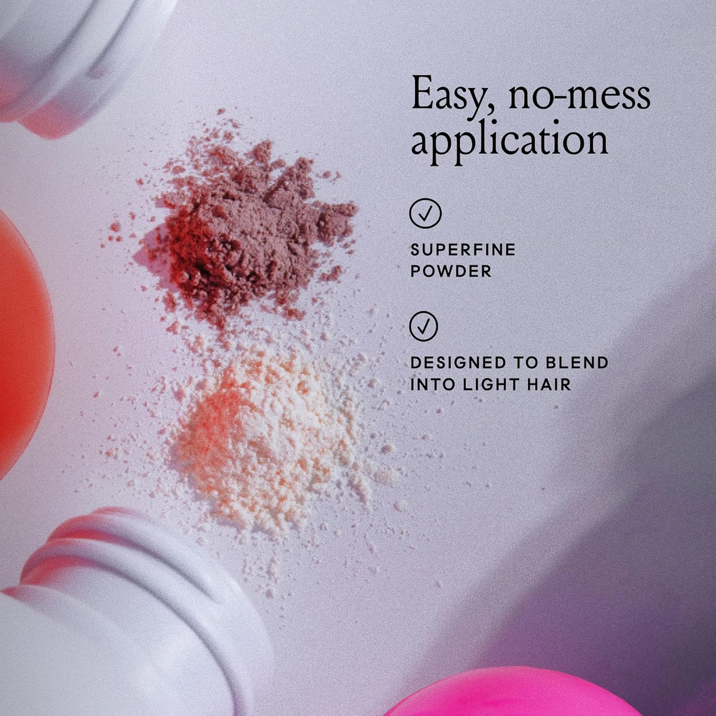Billie Floof Dry Shampoo - Non-Aerosol Volumizing Powder for Dark Hair - 1.2 oz