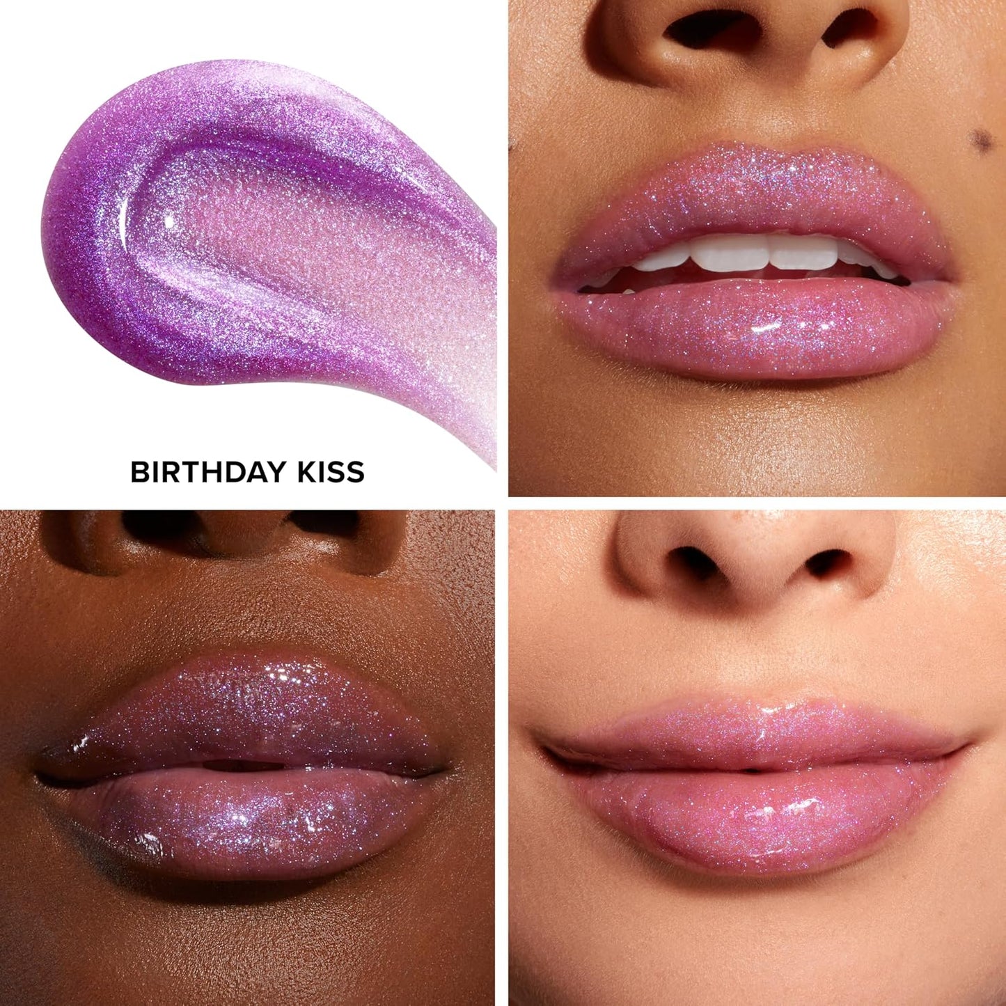 Too Faced Kissing Jelly Lip Oil Gloss - Hydrating Lip Oil & Gloss Hybrid for Moisture & Shine