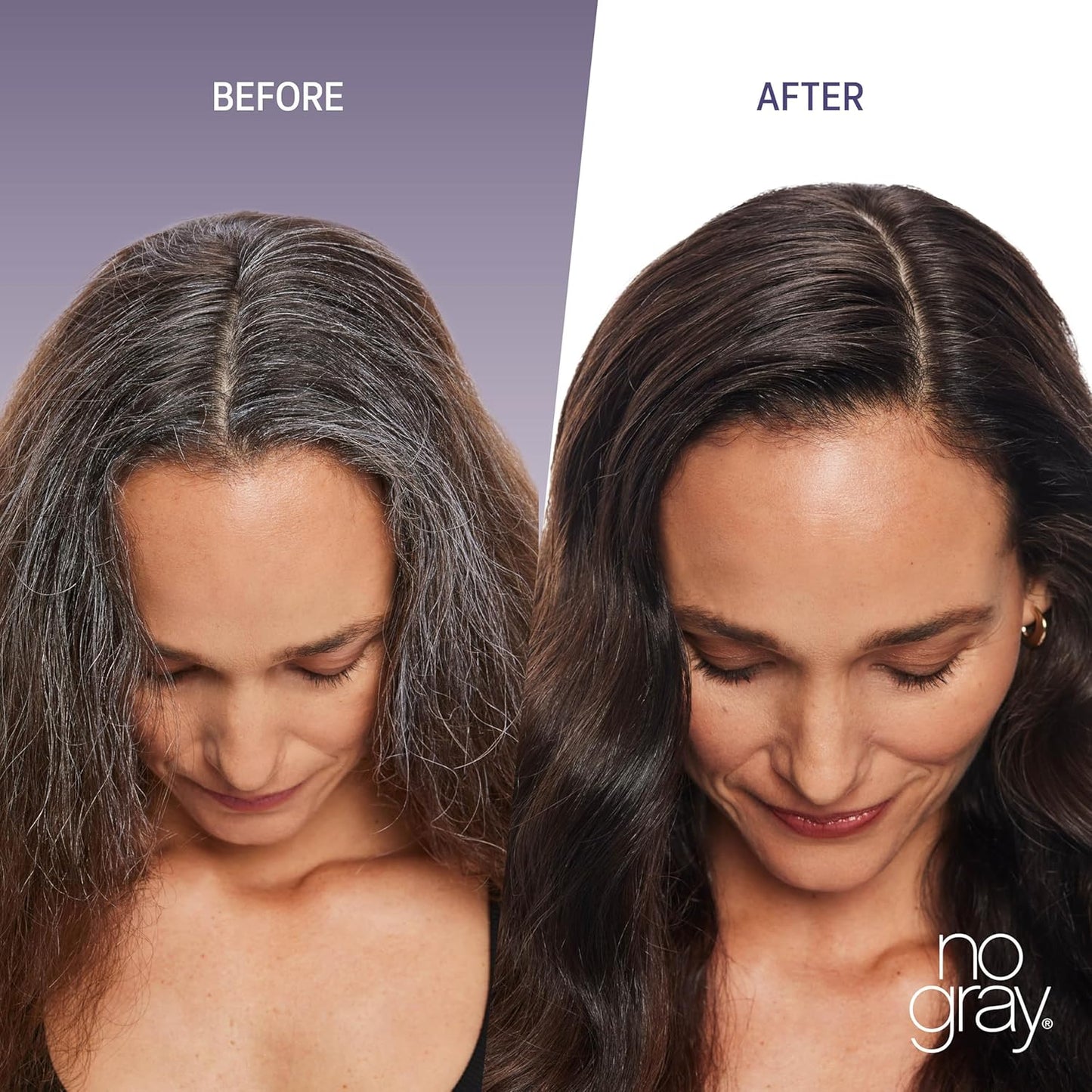 Quick Permanent Hair Color Shampoo - Dark Brown, 8.45 oz | No Gray Coverage