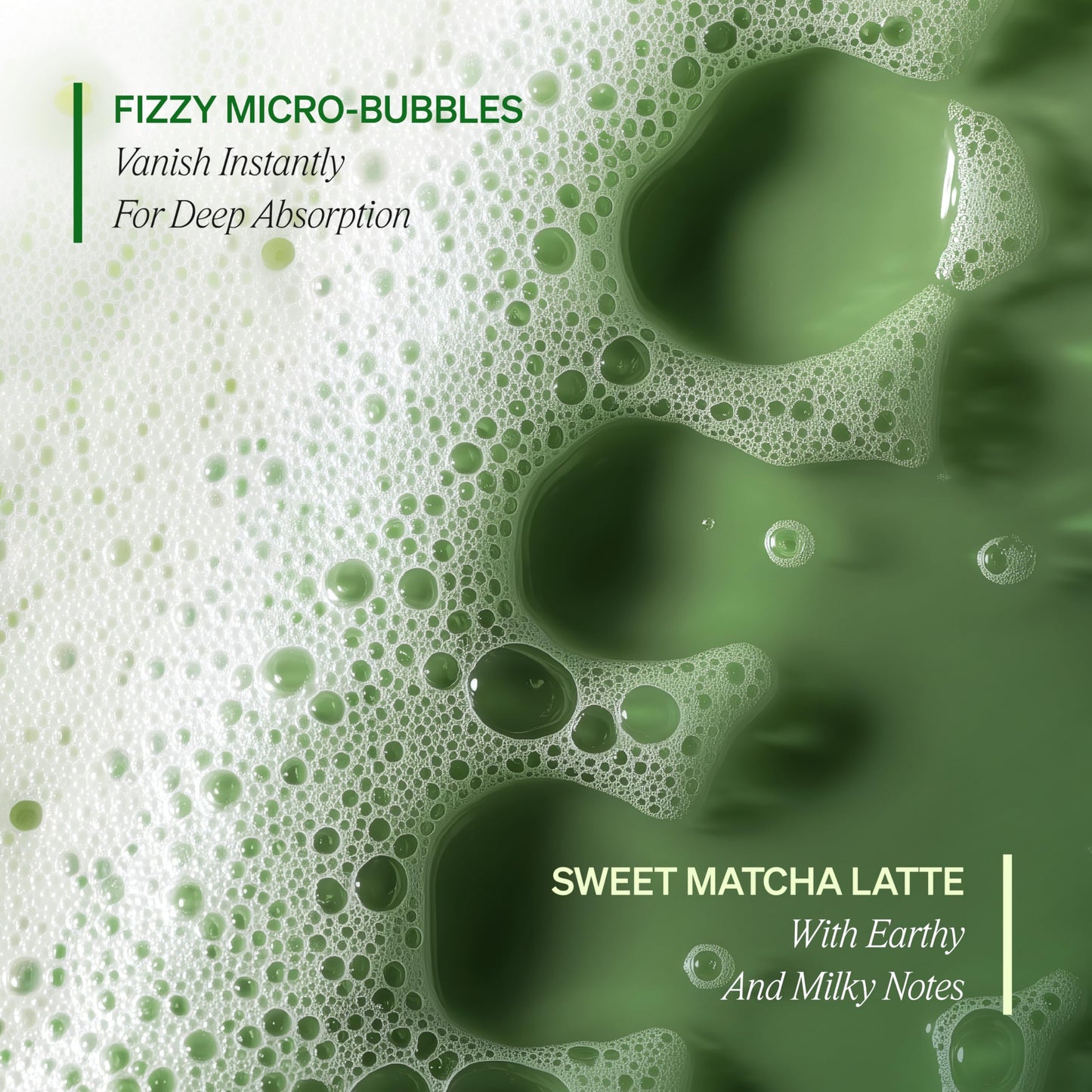 KNEMO Matcha PDRN Bubble Serum – Airy Microfoam Essence for Radiant Skin – Strengthening Matcha & Strawberry Antioxidants to Build Barrier Resilience – Hydrating Treatment for a Plump, Glowing Look