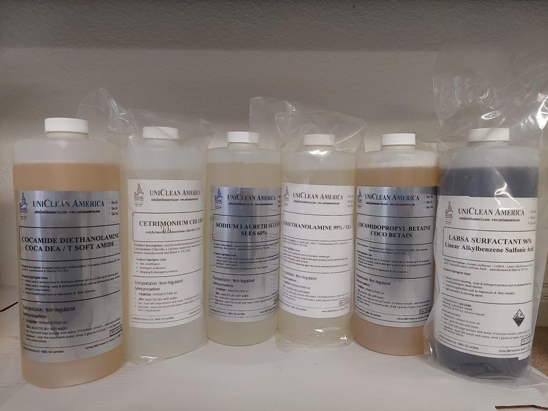 UniClean America PEG 40 - Hydrogenated Castor Oil surfactant 40 Made in USA - Size: 16 fl oz