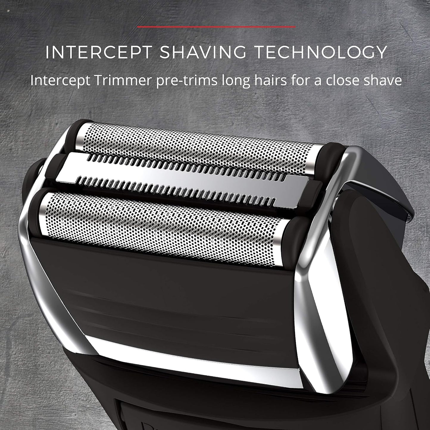 Remington Foil Shaver - Electric Razor for Men, Cordless Rechargeable, Lightweight Design | Black
