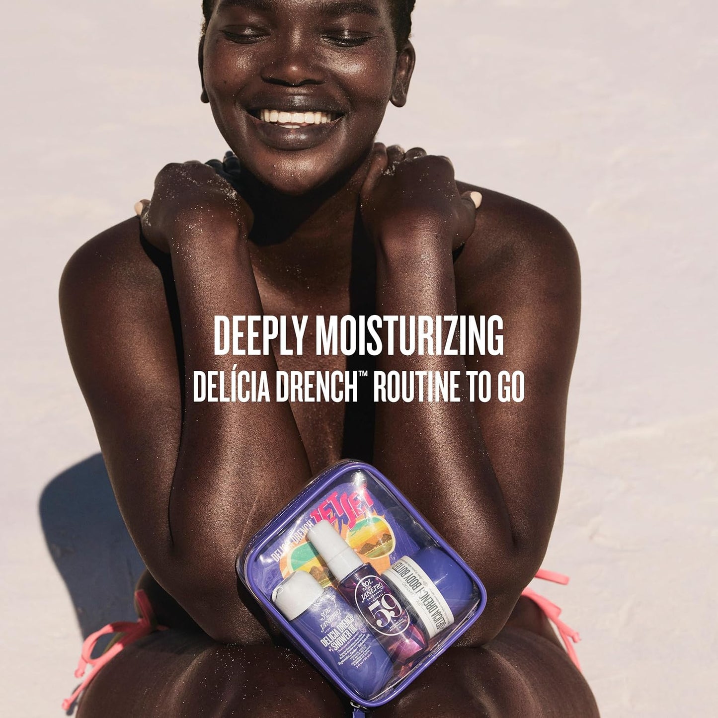 Travel Shower Kit - Sol de Janeiro Jet Set | Perfect for On-the-Go Hydration and Refreshment