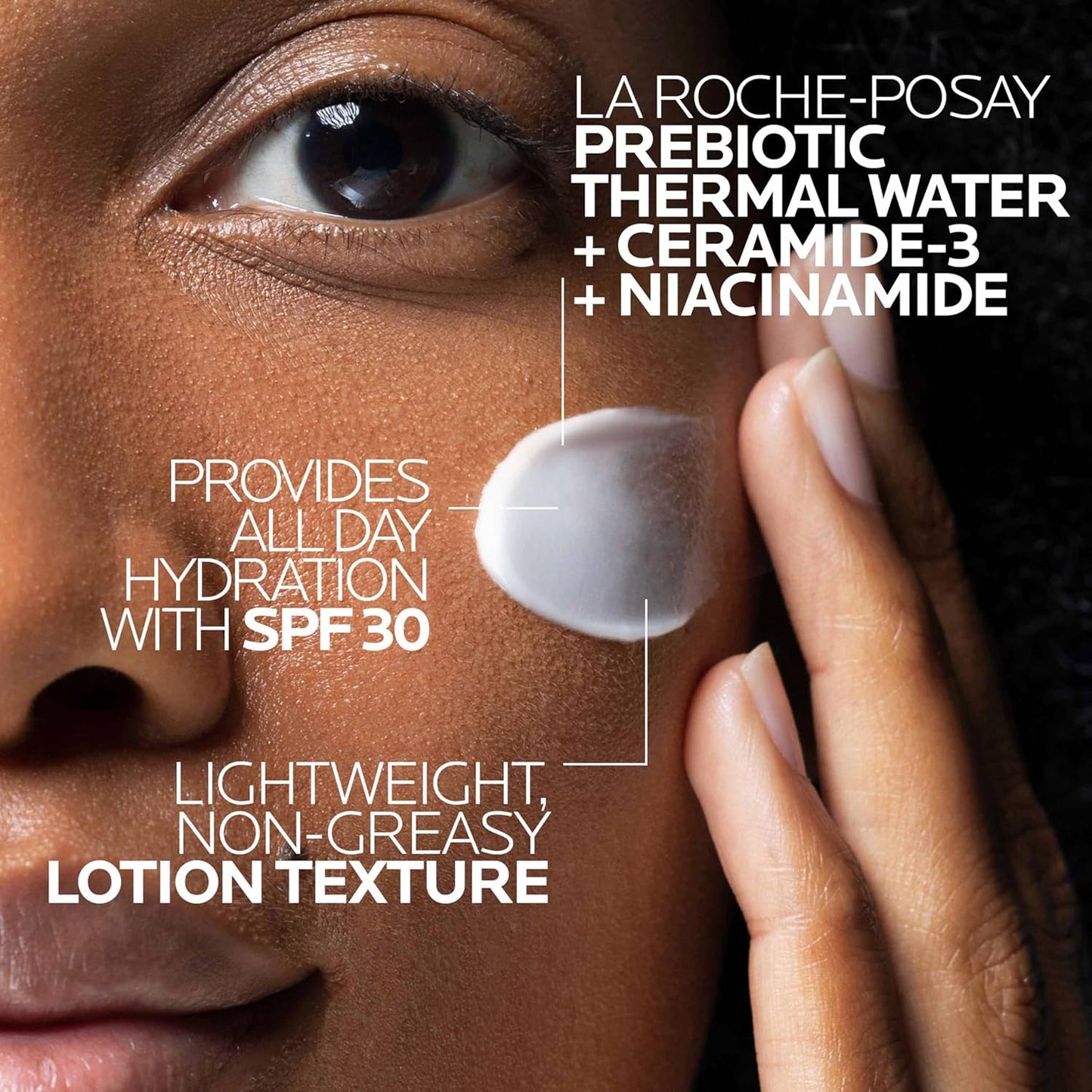 La Roche-Posay Toleriane Double Repair Moisturizer - SPF 30, Niacinamide & Glycerin, Oil-Free Daily Face Cream