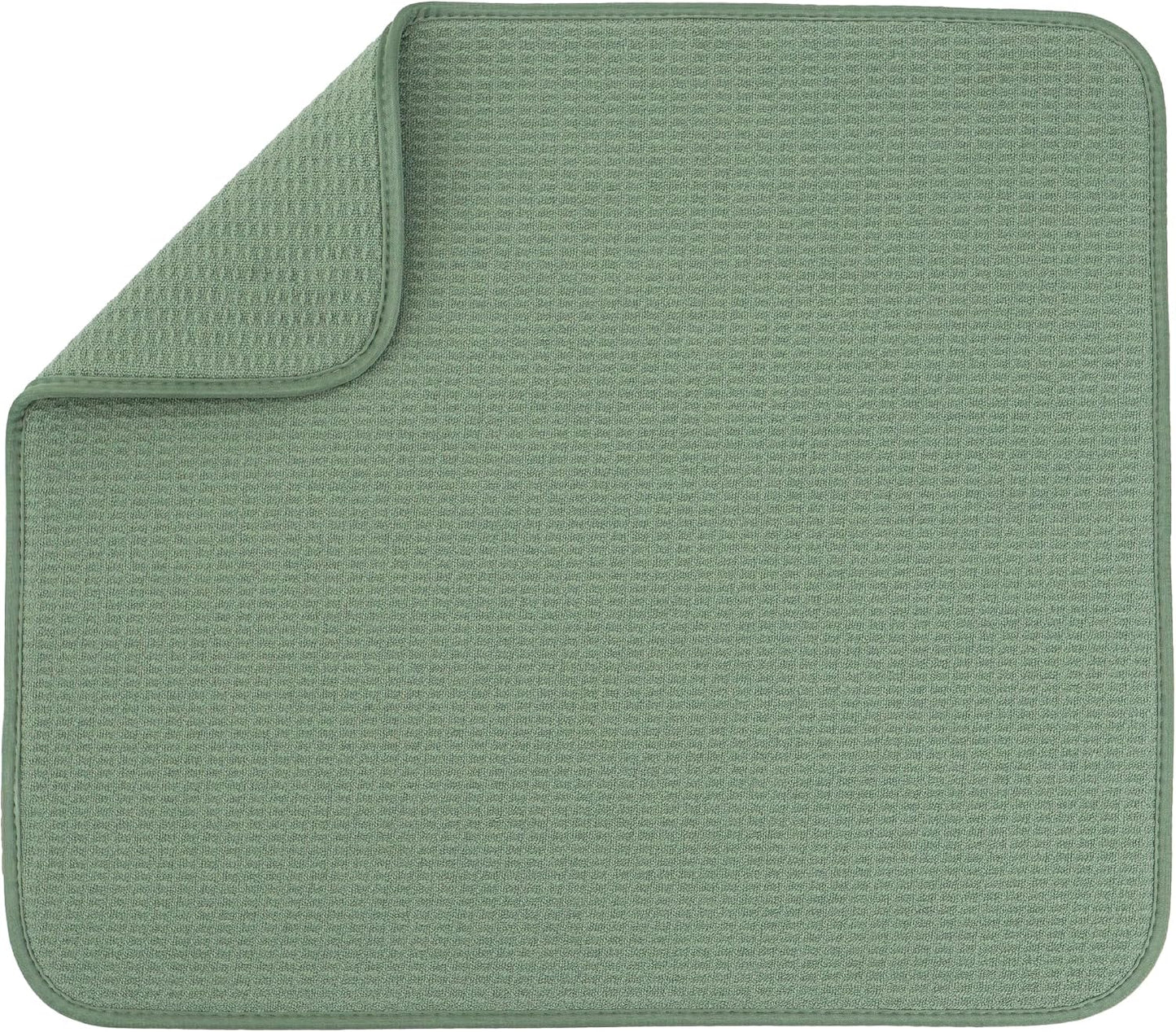 Dish Drying Mat XL - Absorbent Microfiber Kitchen Counter Pad | 18” x 24” | Charcoal