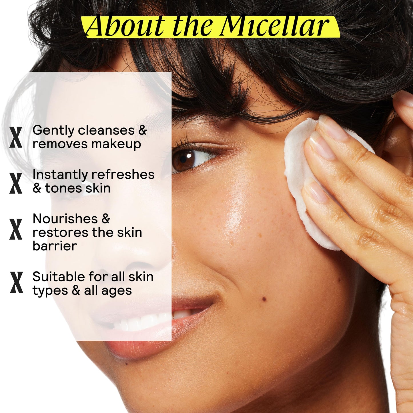 Untoxicated Micellar Water - Gentle Makeup Remover, No Rinse Cleanser & Toner for Sensitive Skin - No Common Irritants - Free From Alcohol, Oil, & Fragrance - 7 Ounce