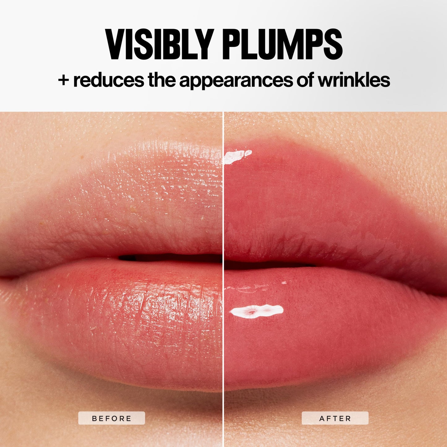 REVLON PhotoReady Instant Plump Serum, Plumping Lip Gloss with Tingling Sensation, Hydrating, Non-Sticky & High Shine Finish, 001 Needleless To Say, 0.25 fl oz