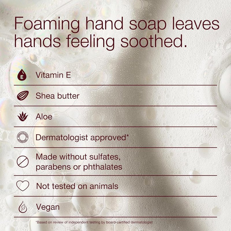 Black Cherry Merlot Foaming Hand Soap - Gentle Cleansing & Conditioning Formula | 3-Pack