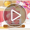 Meltset Gingerbread Man Silicone Baking Mold - 6 Cavity Cake Pan