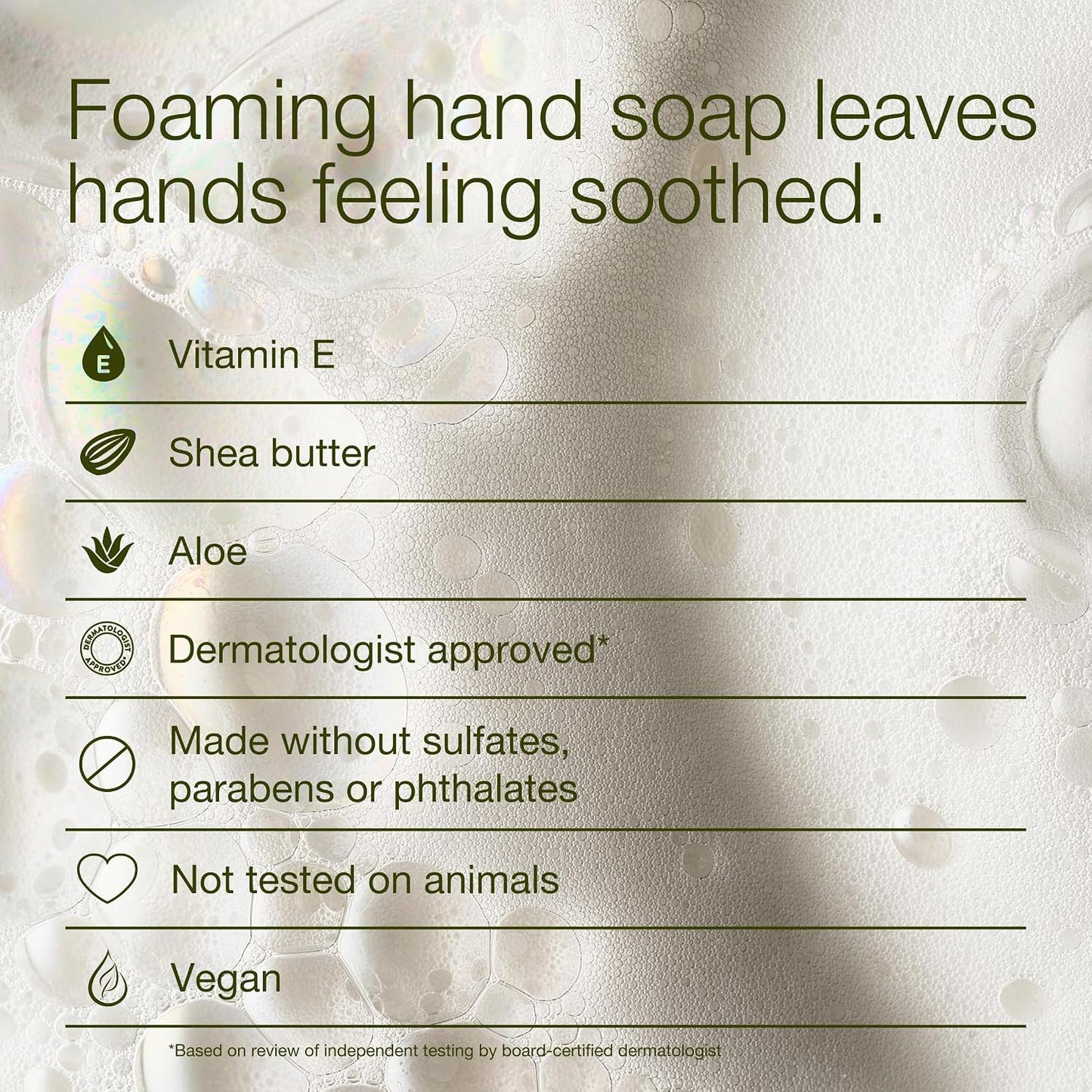 Gentle Foaming Hand Soap - White Tea & Sage, Germ-Cleansing Formula | 3-Pack