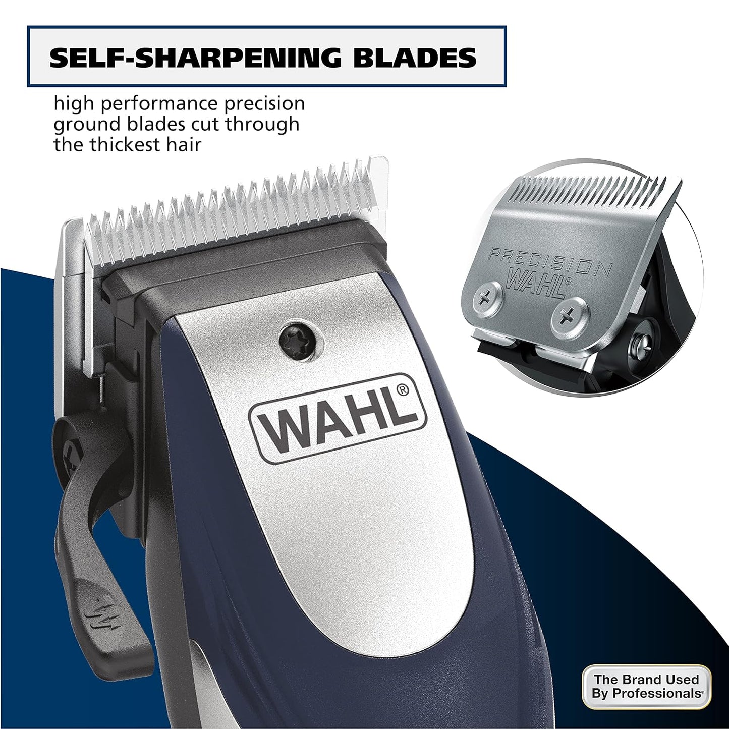 Wahl Lithium Ion Pro Hair Clippers - Cordless Rechargeable for Men, Women & Kids | Smart Charge Technology