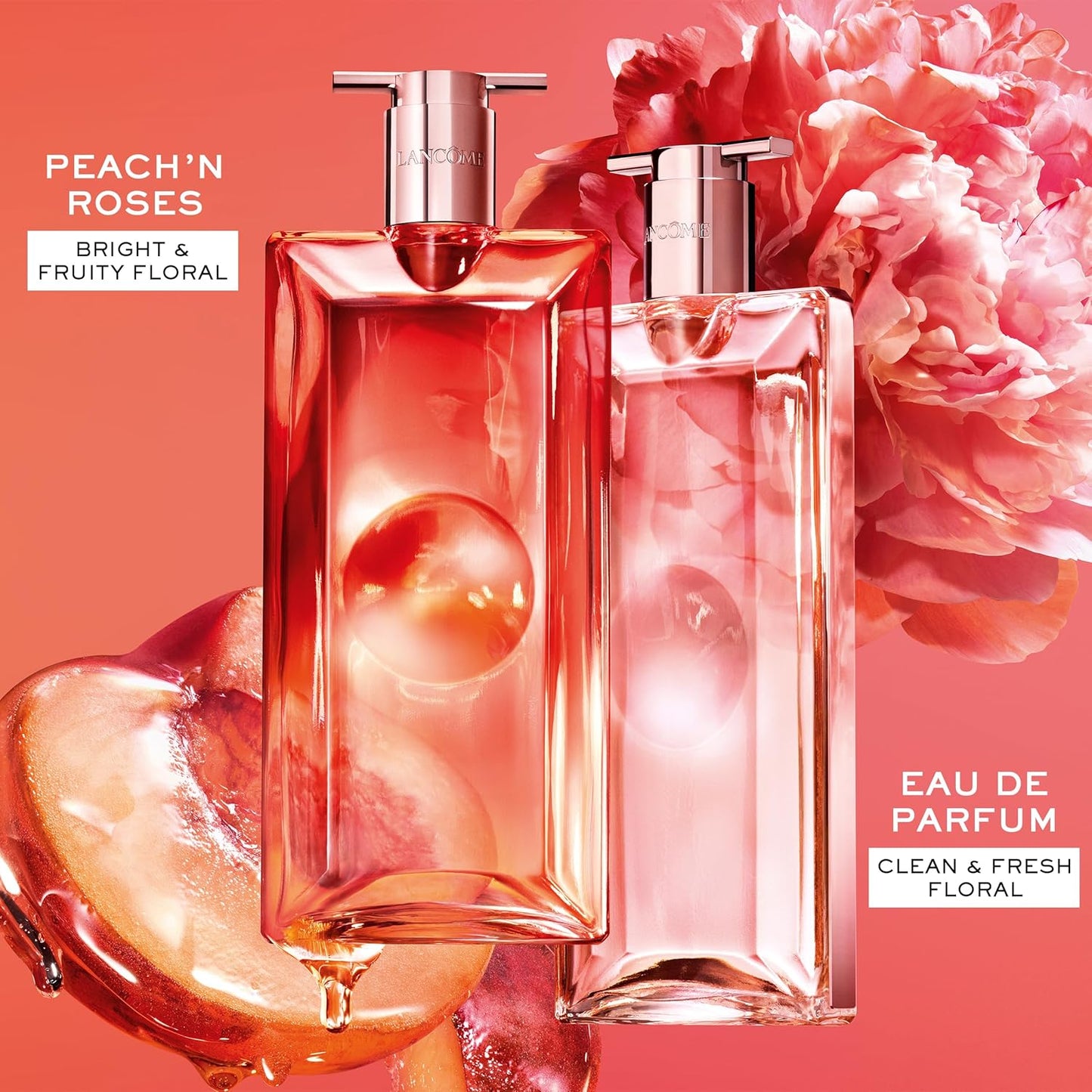 Lancôme Mini Perfume Gift Set - Idôle & Peach 'N Roses Eau de Parfum | Floral & Sweet Women's Fragrances