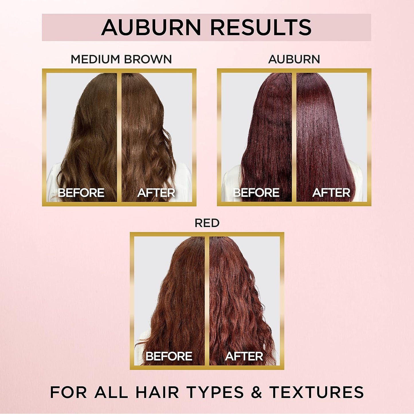 L’Oréal Paris Hair Gloss - One Step Toning Treatment for Auburn Hair | 4 Ounce