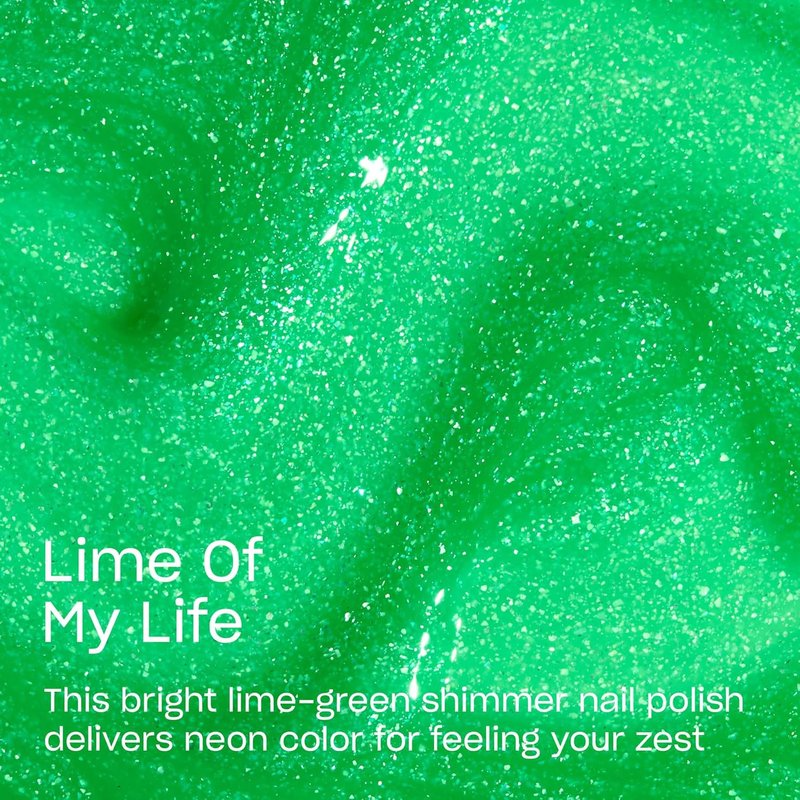OPI Nail Lacquer | Chip Resistant Nail Polish - Fast Drying Crème, Shimmer & Glitter | Trip to the Brite Side | Summer 2026