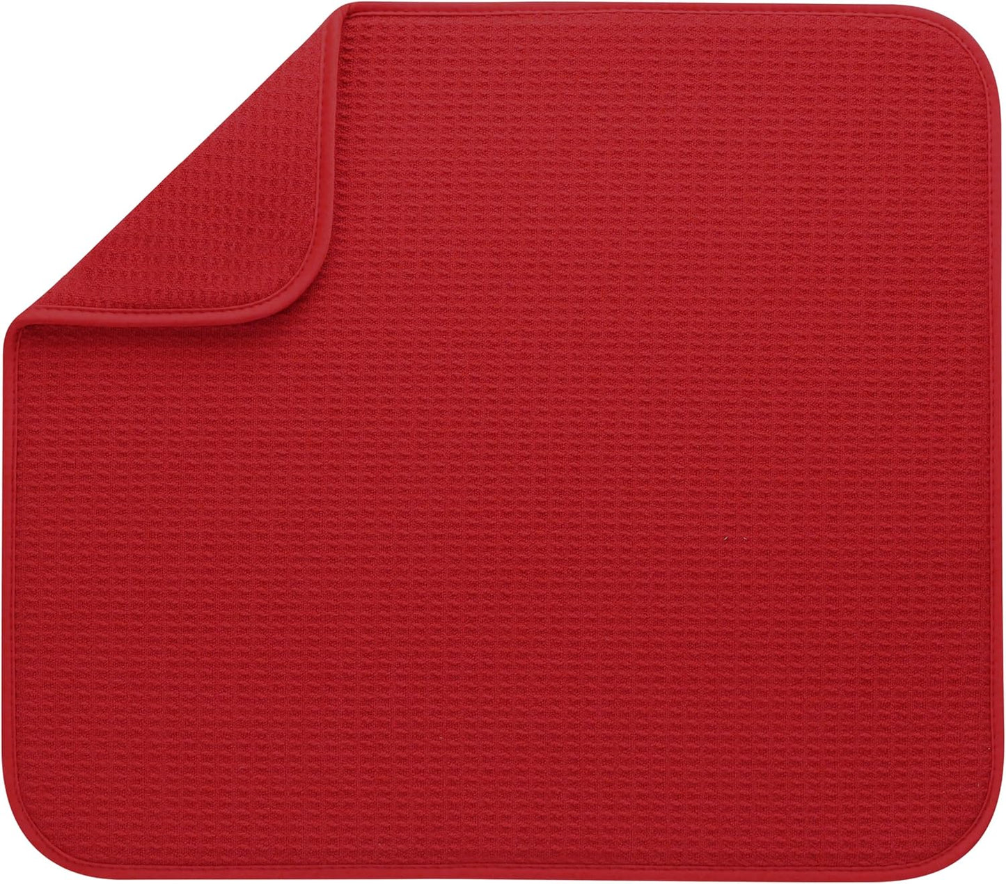 Dish Drying Mat XL - Absorbent Microfiber Kitchen Counter Pad | 18” x 24” | Charcoal