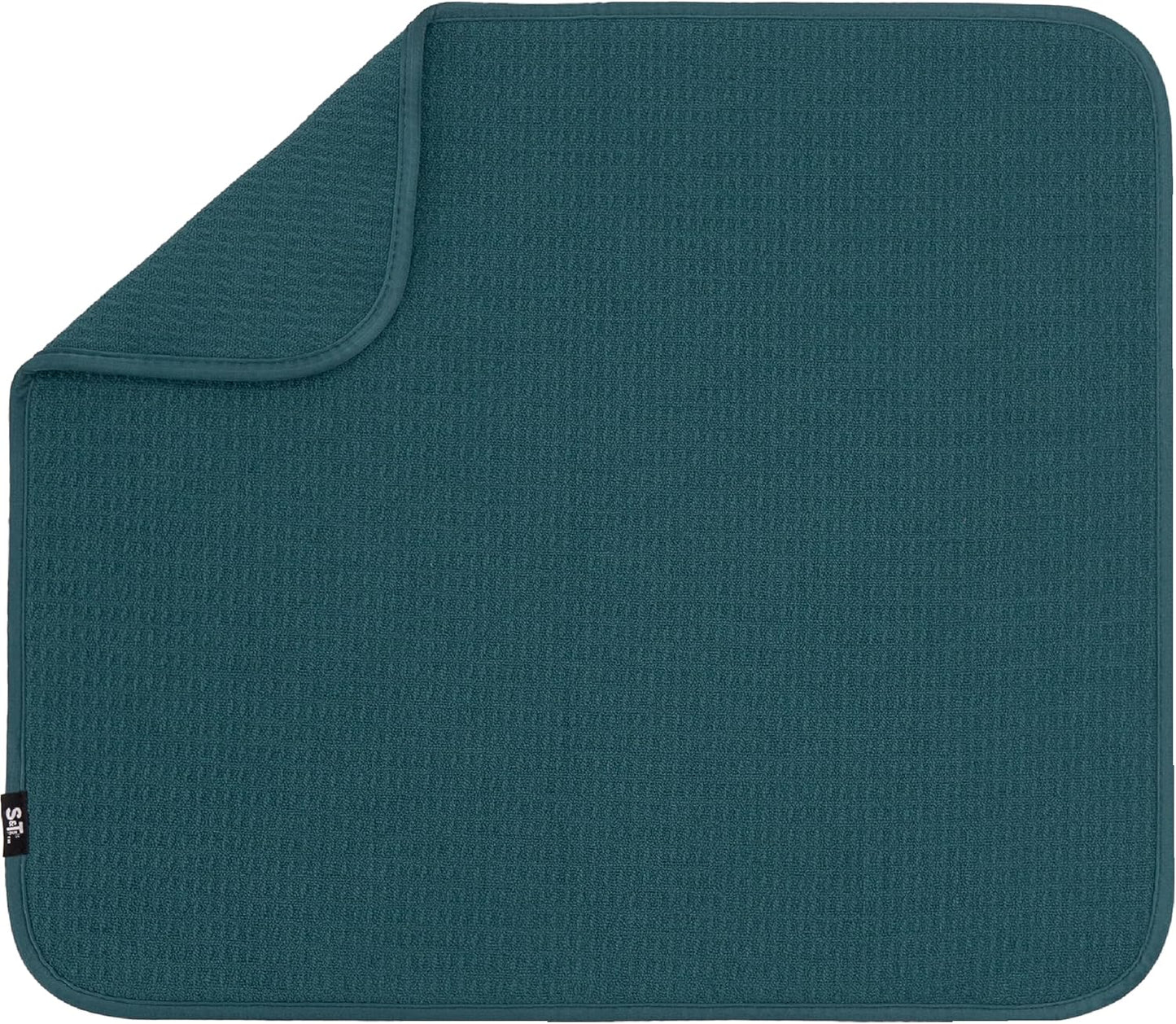 Dish Drying Mat XL - Absorbent Microfiber Kitchen Counter Pad | 18” x 24” | Charcoal