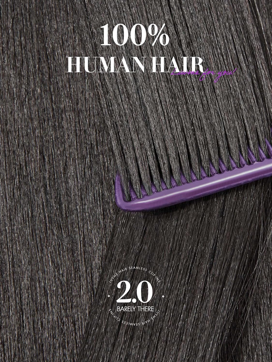 Invisible Yaki Straight Clip-In Hair Extensions - Real Human Hair, 18 Inch, 220g, 12 Pcs for Daily & Special Occasions