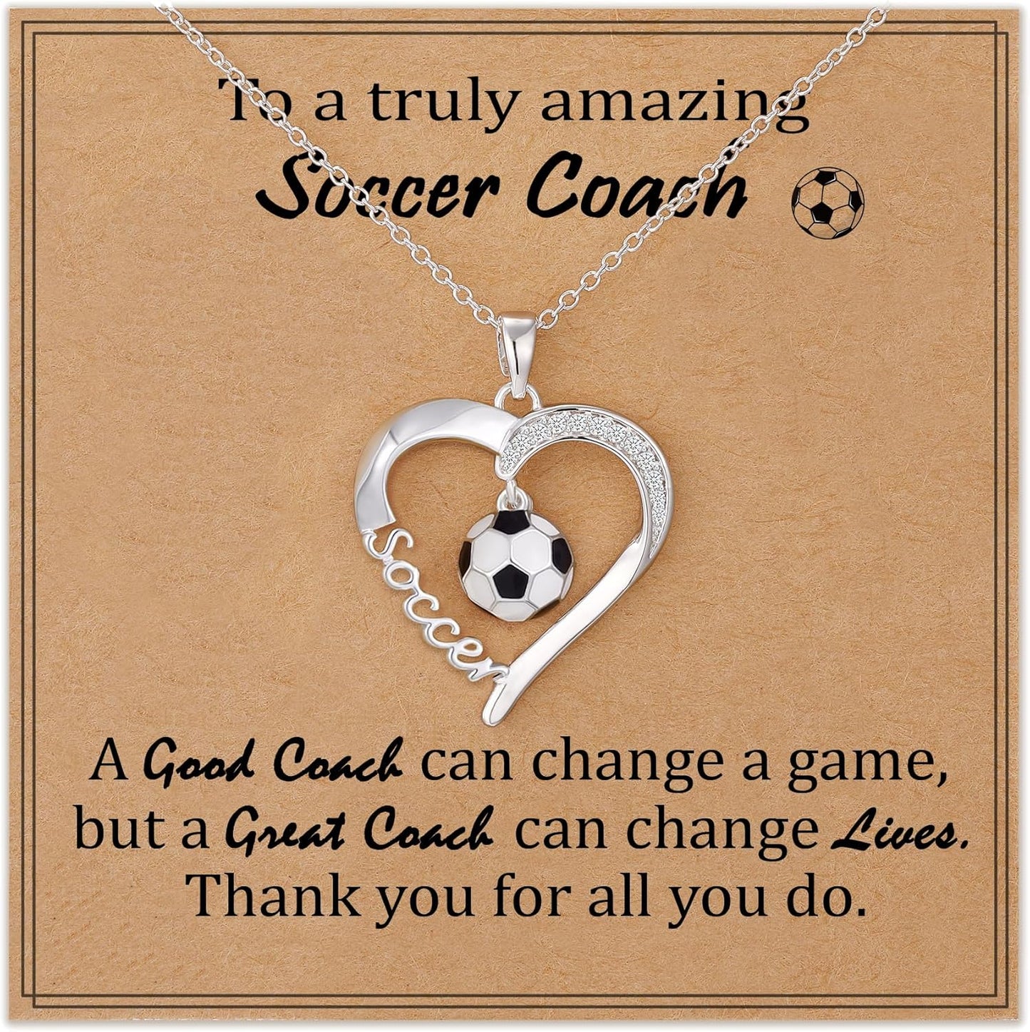 Sport Necklace for Girls - Volleyball, Softball, Basketball & Baseball Jewelry | 16-19 Inch Adjustable Gift