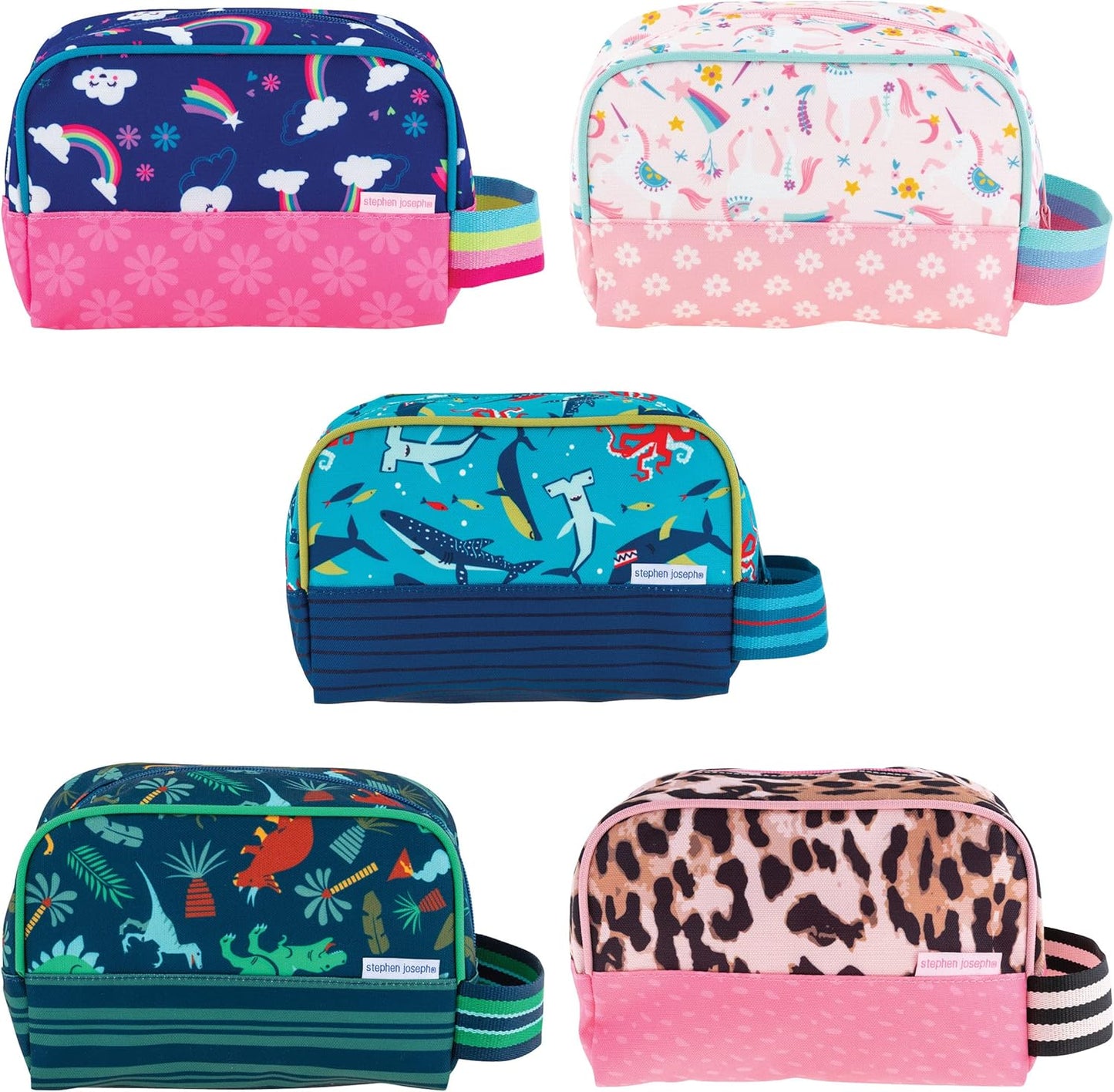 Kids Toiletry Bag - Boys & Girls Travel Kit for Easy Organization