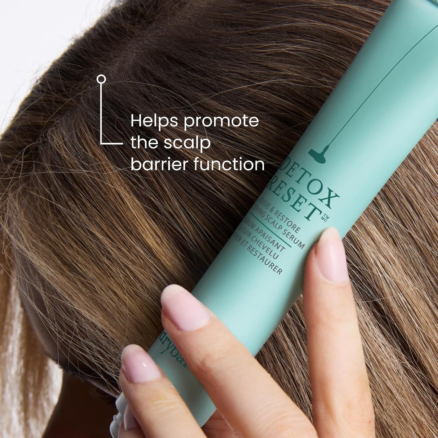 Drybar Detox Reset Scalp Serum - Soothing Formula for Oily & Dry Scalps | Lightweight & Non-Greasy