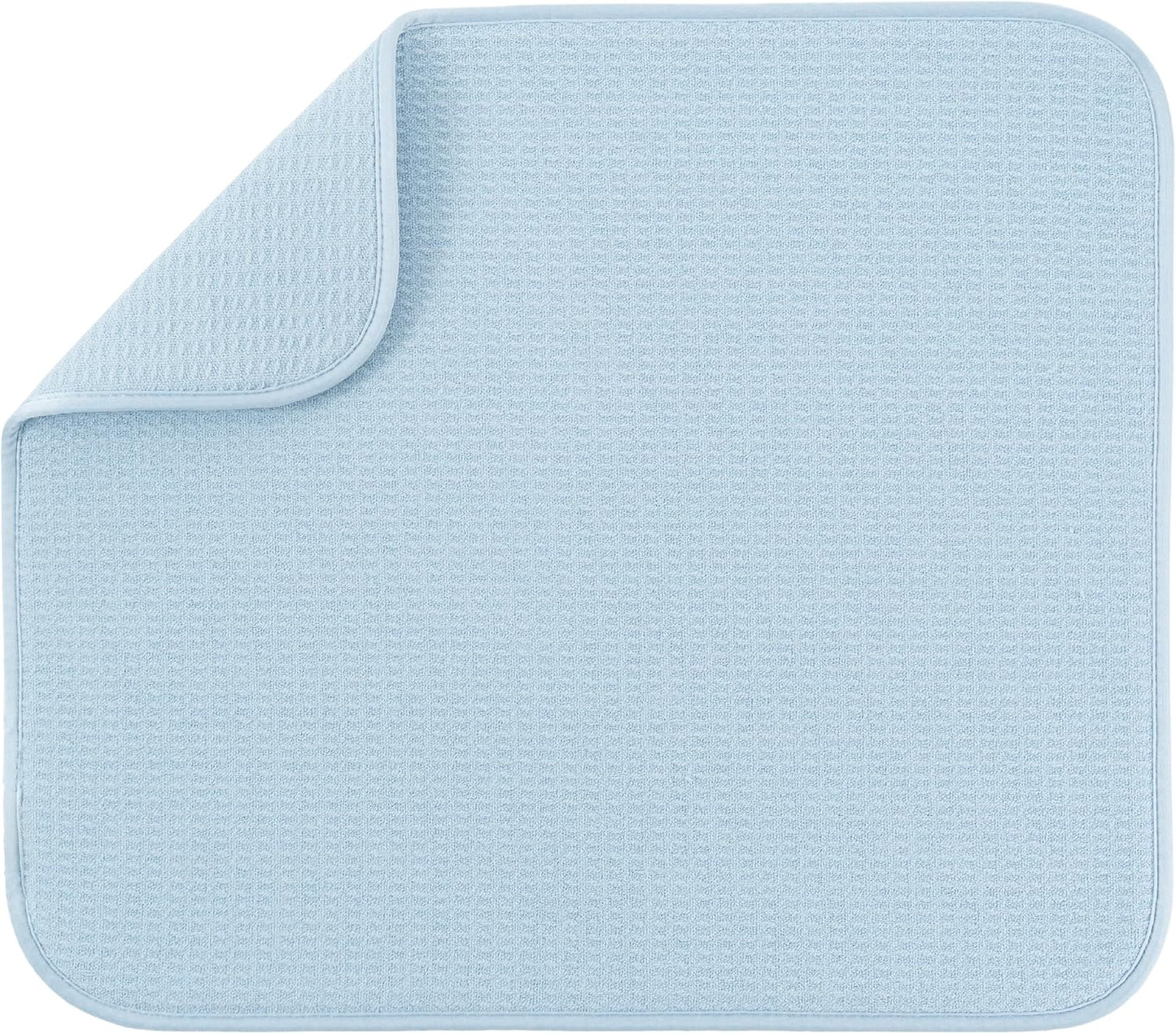Dish Drying Mat XL - Absorbent Microfiber Kitchen Counter Pad | 18” x 24” | Charcoal