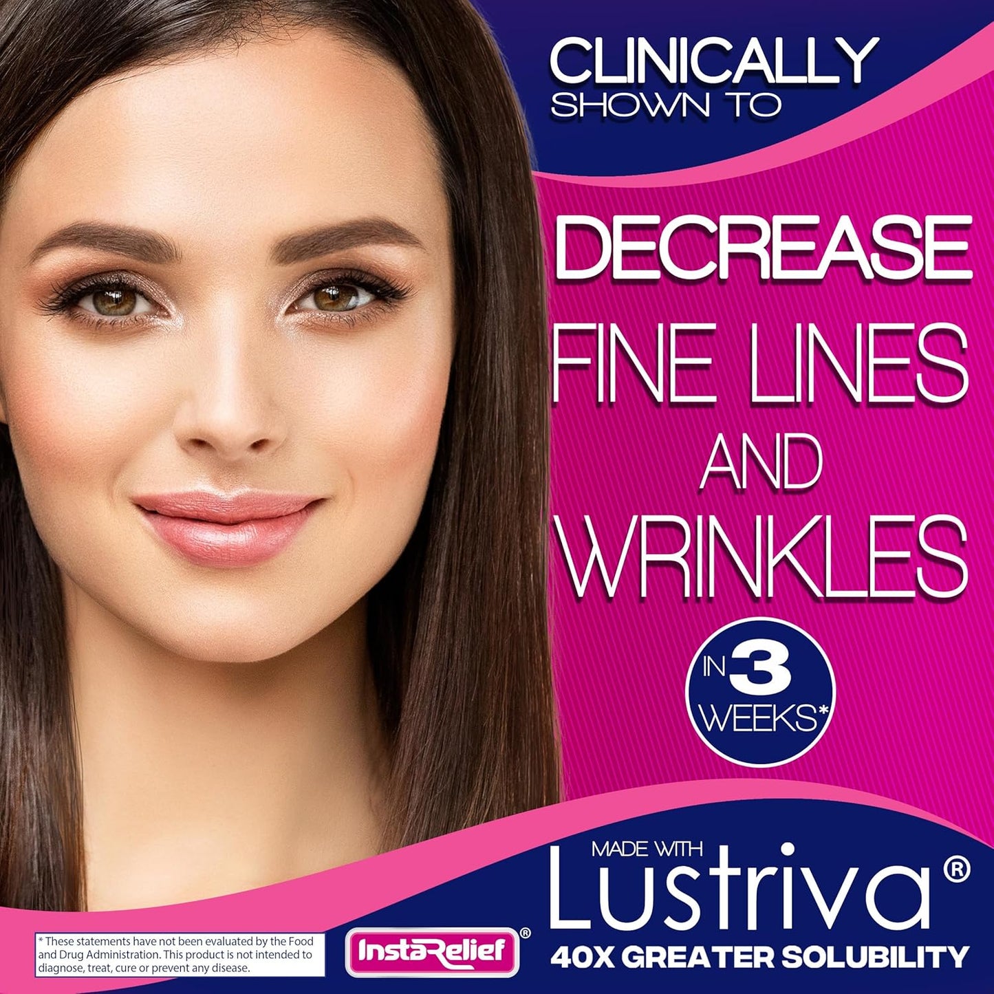 InstaRelief® Hair Growth Supplement - Grow Thicker, Healthier Hair in 3 Weeks | 60 Tablets with Biotin & Arginine