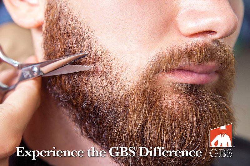 G.B.S Beard Grooming and Trimming Kit for Men, Beard Brush, Folding Comb, Mustache Comb, Beard Balm Wax and Unscented Oil, Barber Razor, Barber Scissors