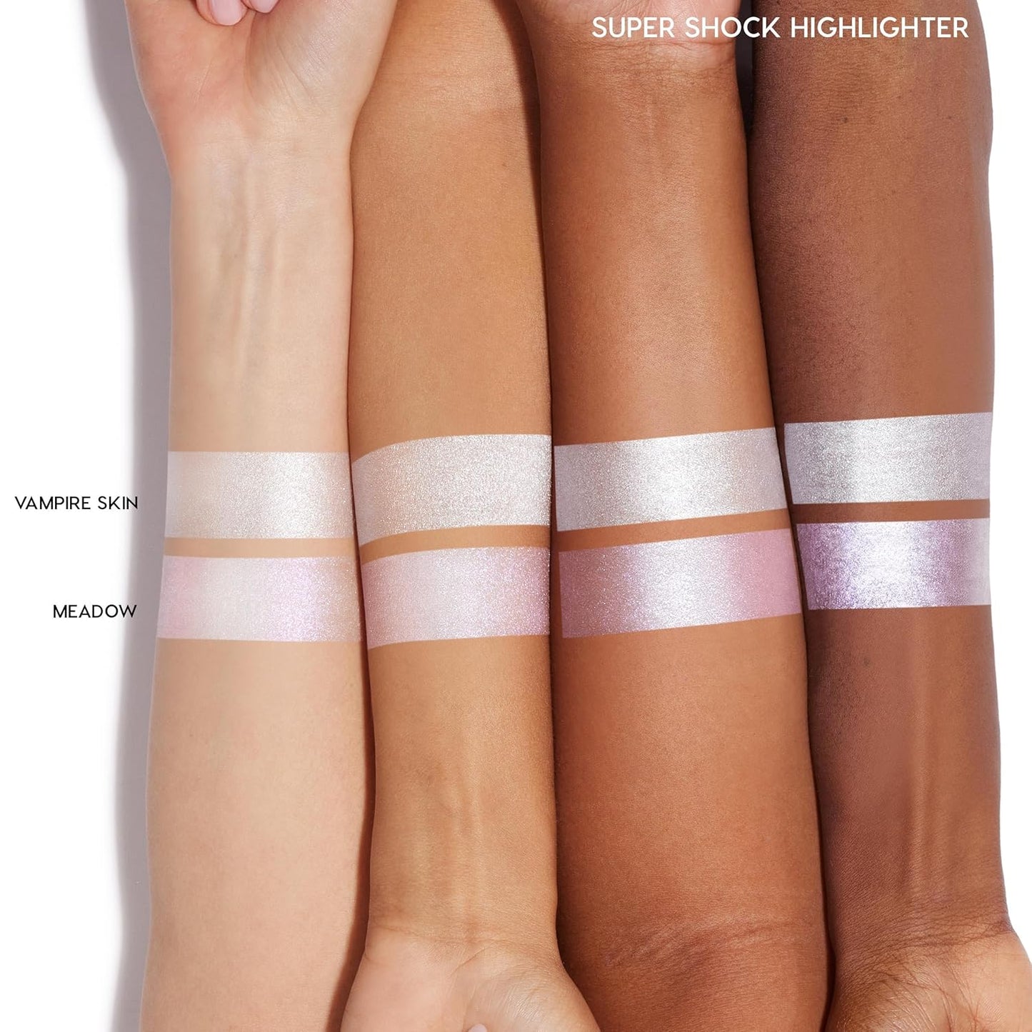 ColourPop Super Shock Highlighter - High-Pigment Crème-Powder Makeup for Radiant Glow | Meadow (0.15 oz)