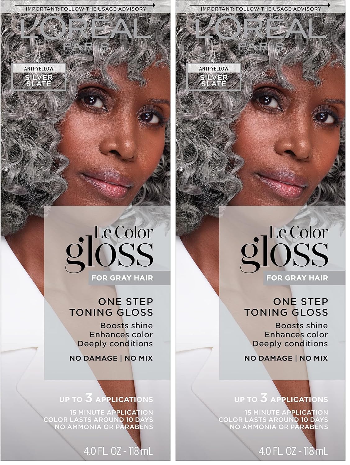 L’Oréal Paris Hair Gloss - One Step Toning Treatment for Auburn Hair | 4 Ounce