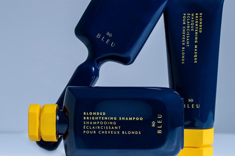 R+Co BLEU Blonded Brightening Masque - Revitalize Dull Blondes, Hydrate & Neutralize Yellow Undertones | 5 oz