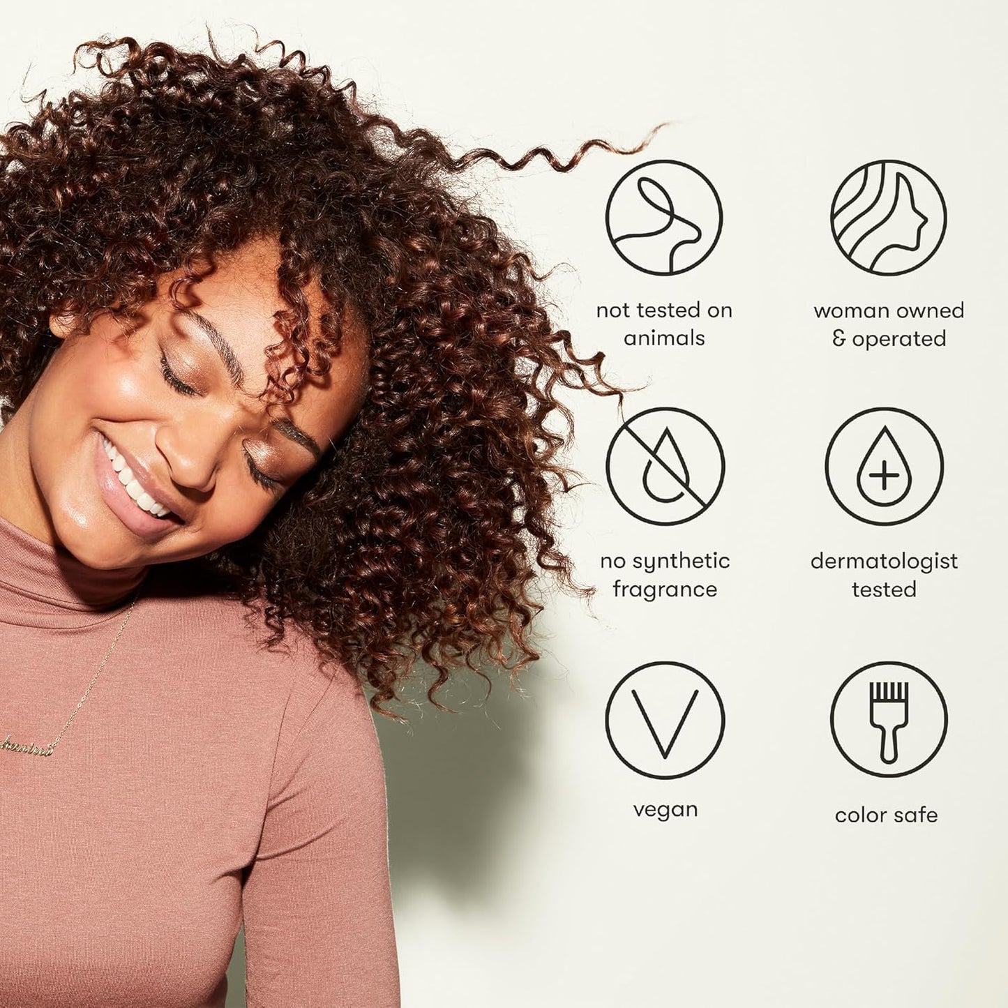 Odele Hair Oil - Lightweight Baobab & Argan Oil for Frizz Control | 1.7 Fl Oz, All Hair Types
