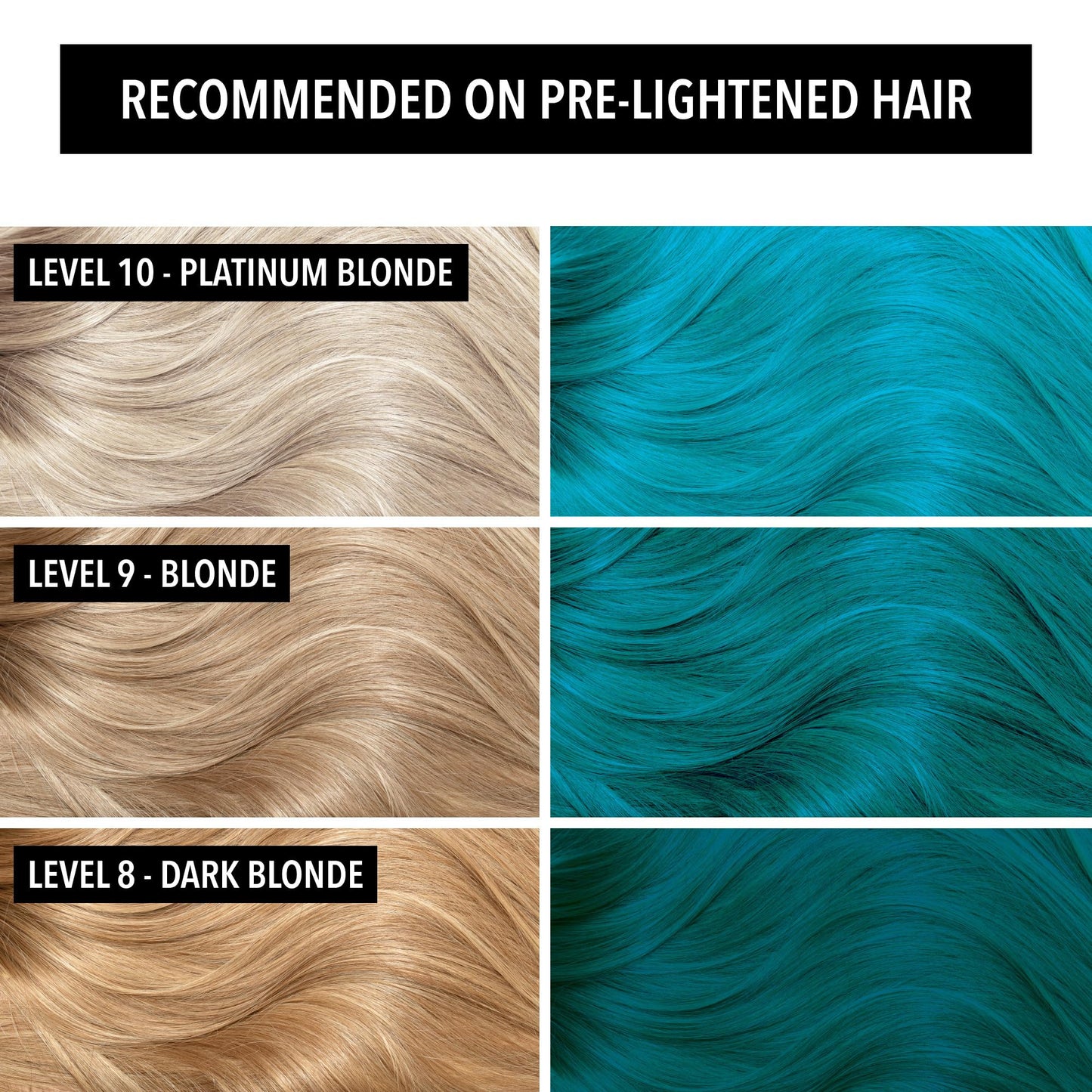 Pulp Riot Semi Permanent Hair Color Blue Muse – Bright Neon Blue, Long-Lasting Vibrancy, Anti-Overworking Formula, Vegan, Conditioner-Based, 4oz Tube