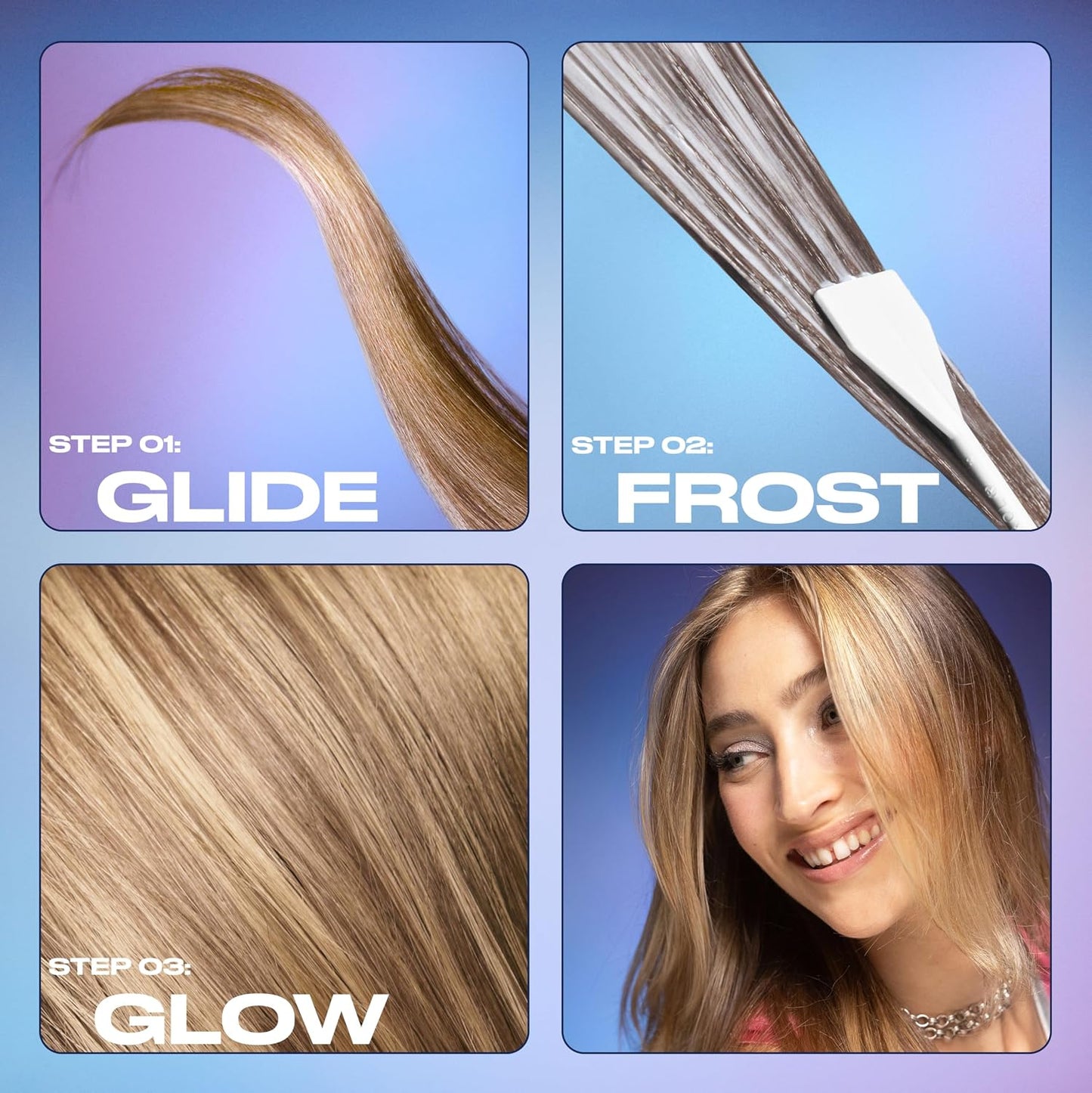 Clairol Nice'n Easy Hair Dye - Light Blonde to Medium Brown Color | Frost & Tip, 1 Pack