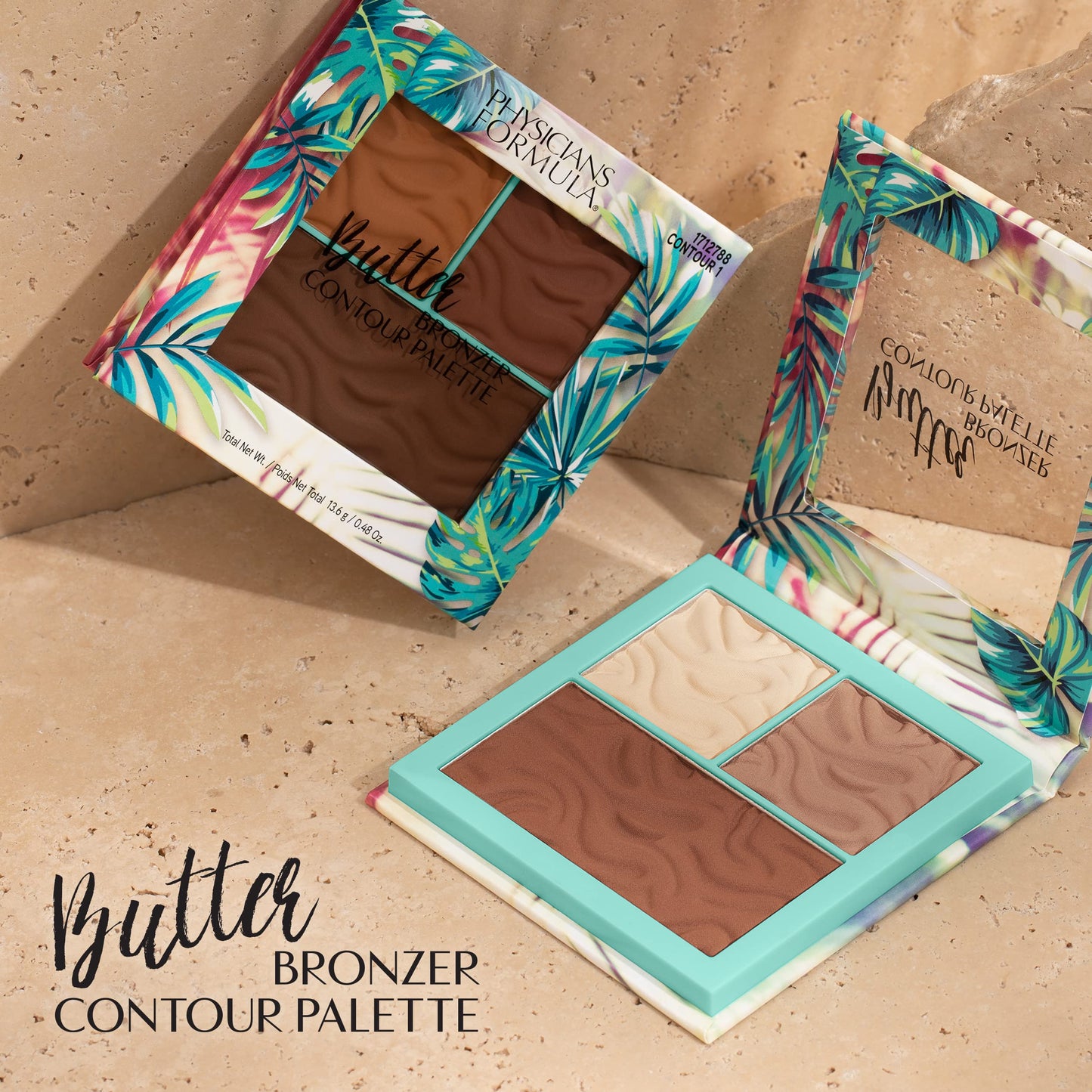 Physicians Formula Butter Bronzer Contour Palette, Light/Medium, 0.48 Ounce (Pack of 1)