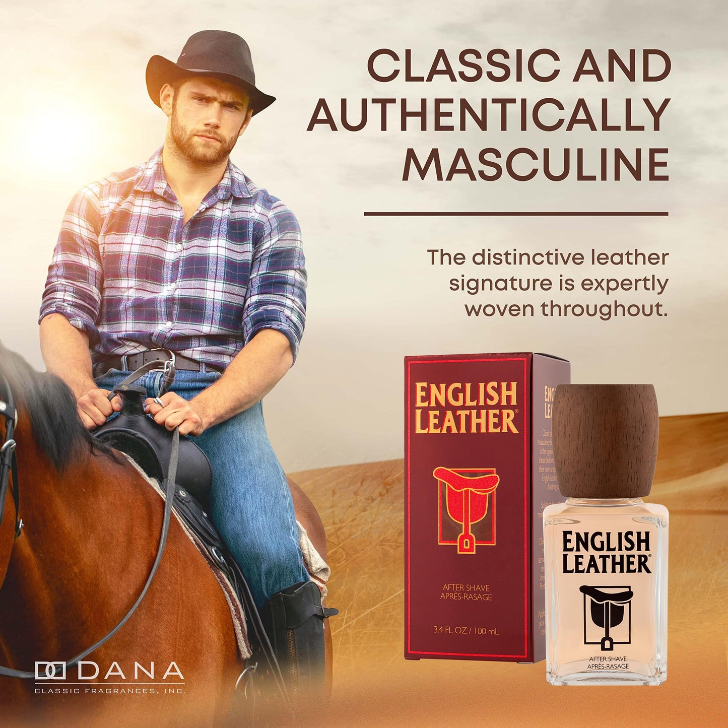 English Leather By Dana For Men. Aftershave 3.4-Ounces