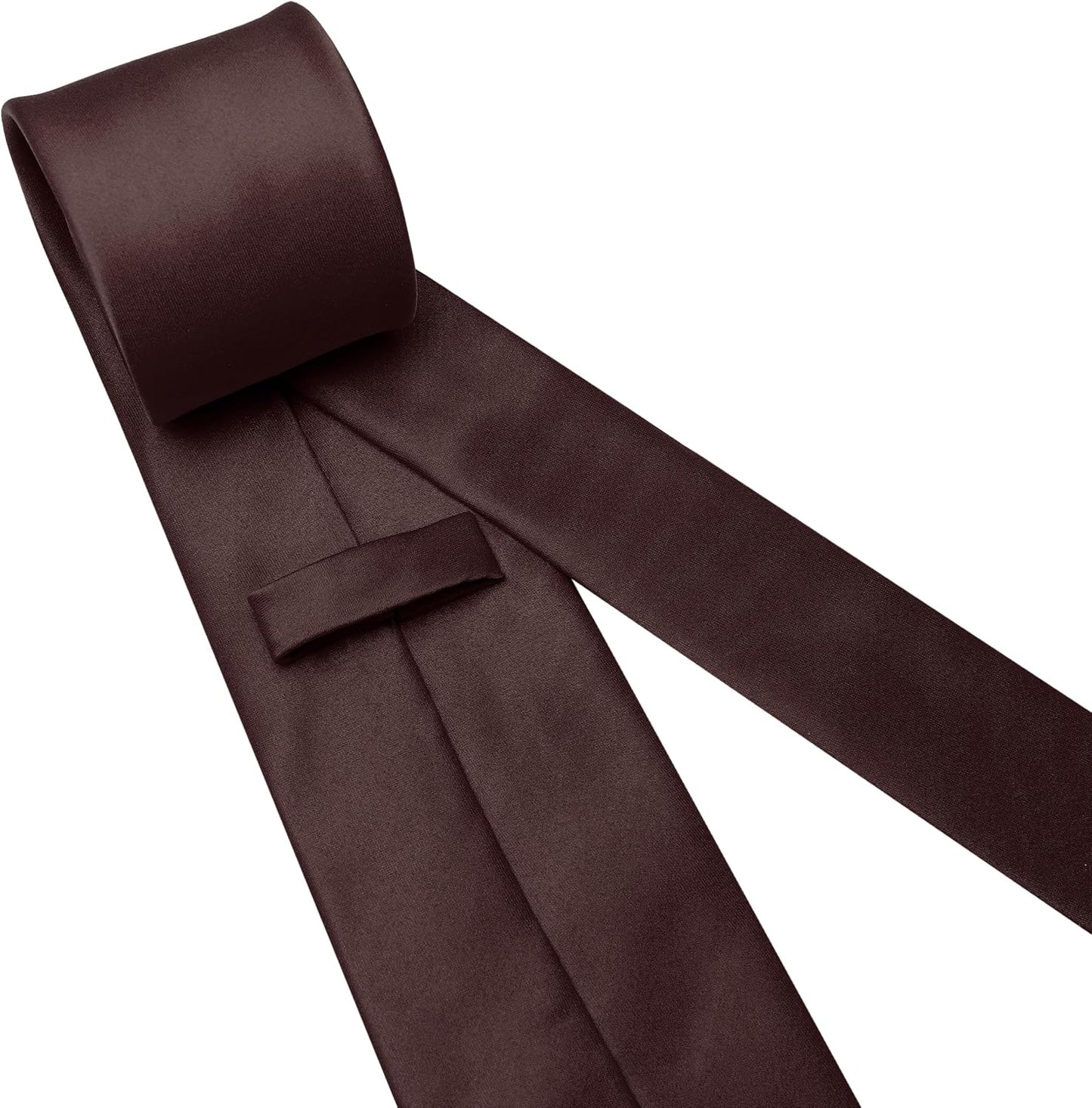 Solid Color Tie for Men - Business & Wedding Necktie | Elegant Design