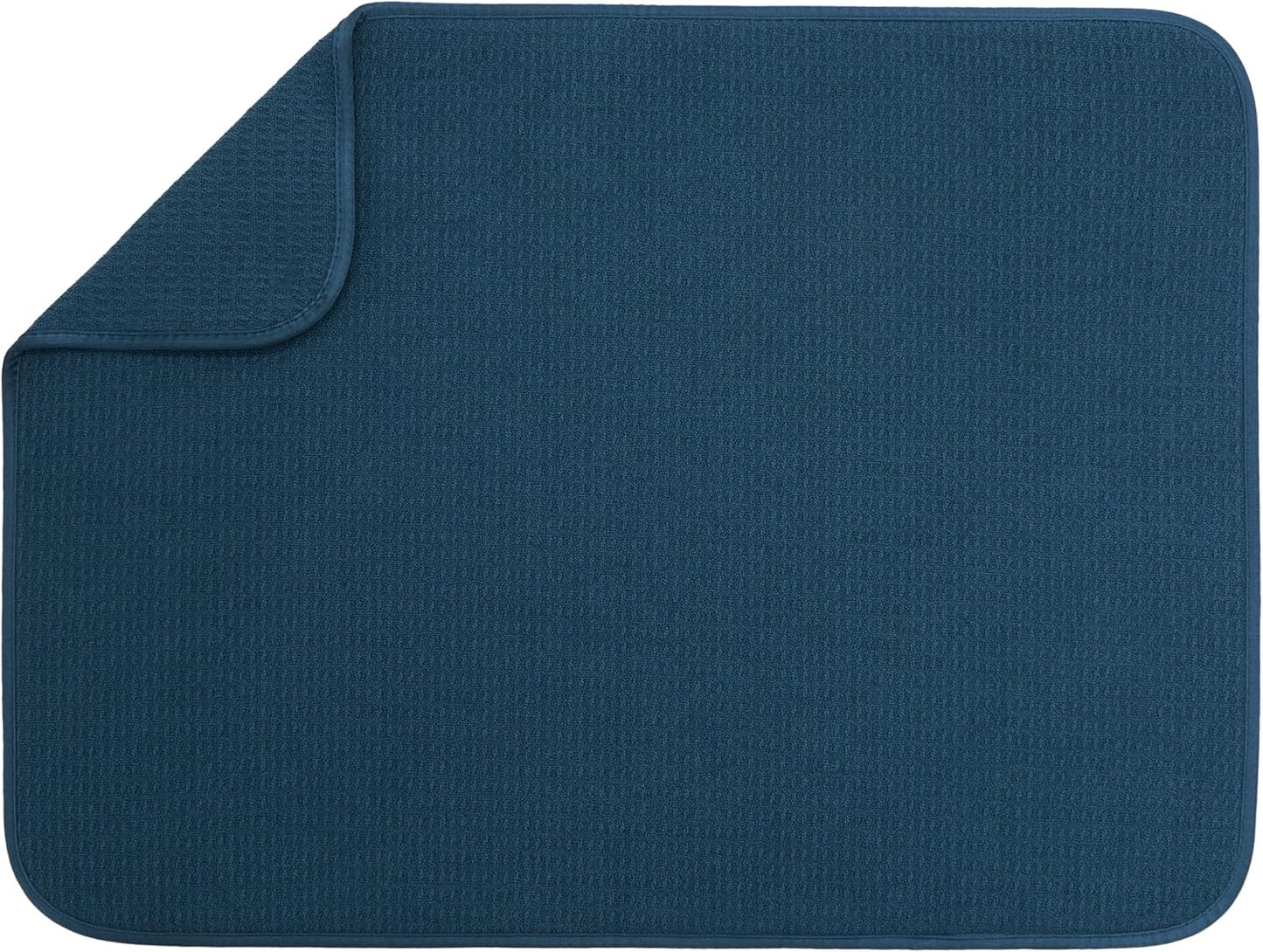 Dish Drying Mat XL - Absorbent Microfiber Kitchen Counter Pad | 18” x 24” | Charcoal