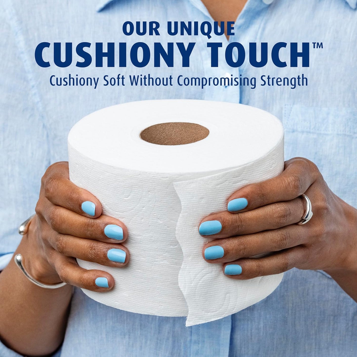 Charmin Ultra Soft Toilet Paper - Cushiony Touch, 24 Mega Rolls | White, Family Size