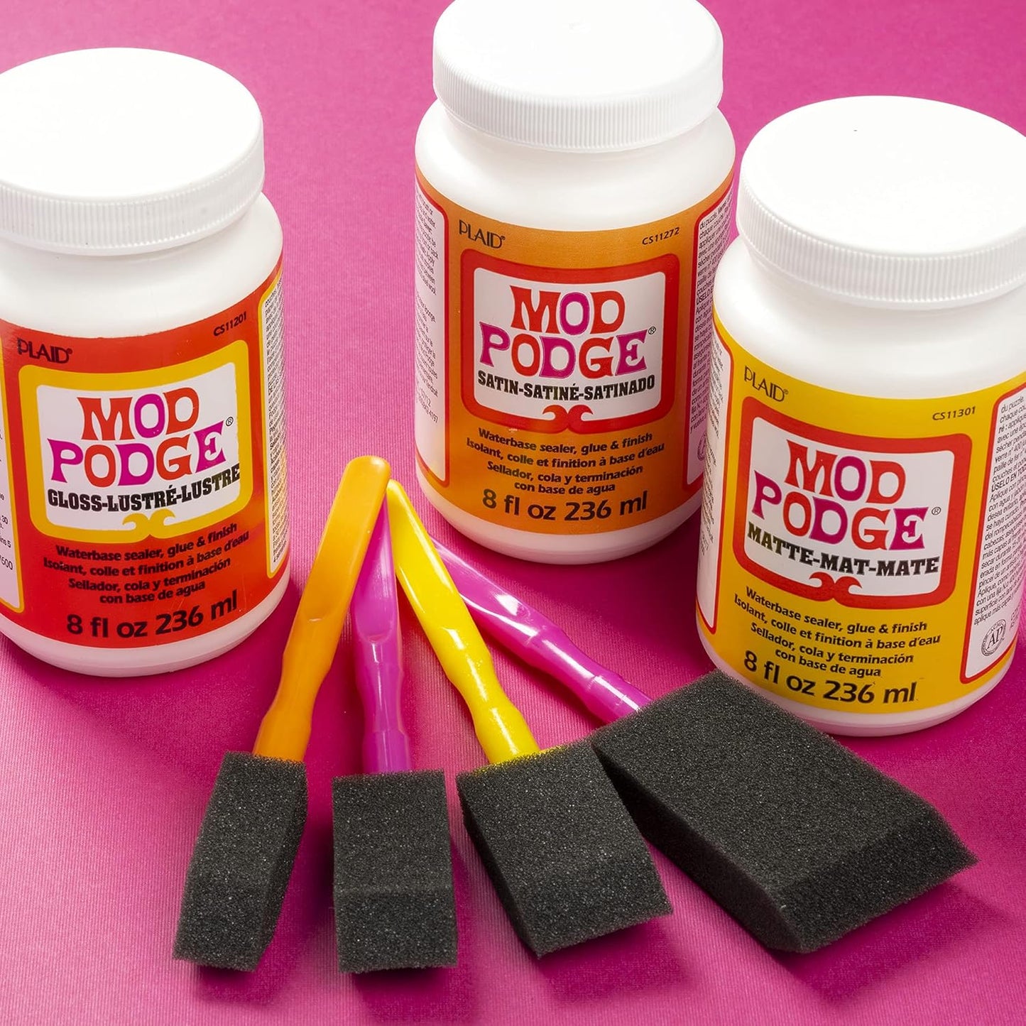 Mod Podge Gloss Sealer - All-in-One Craft Glue & Finish | Quick Dry, Non-Toxic, 16 oz.
