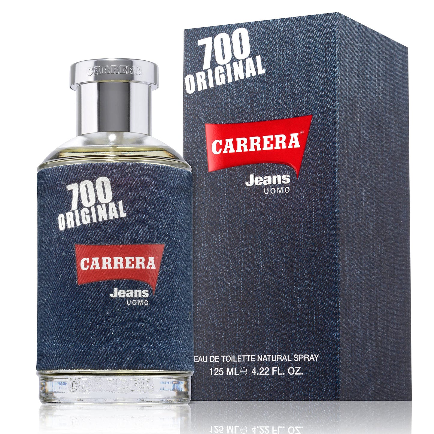 Carrera Jeans 700 UOMO ORIGINAL Eau de Toilette for Men, 4.22 Fl Oz
