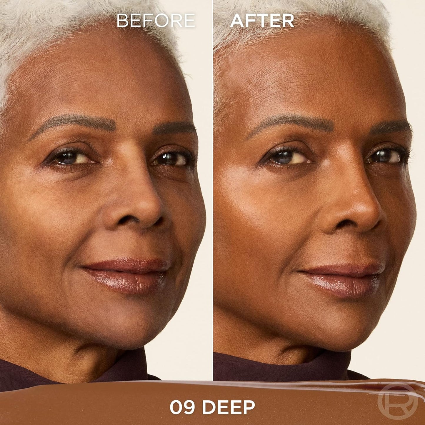 L'Oreal Paris True Match Hyaluron Tinted Balm Foundation - Light to Medium Radiant Coverage, Minimizes Wrinkles, Deep 9
