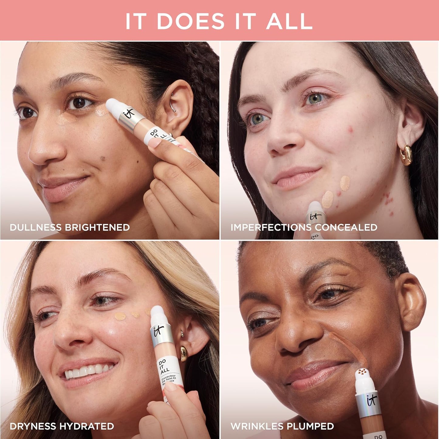 IT Cosmetics Radiant Concealer - Hydrating & Brightening Formula | Creaseless Medium Coverage, 0.2 Fl Oz