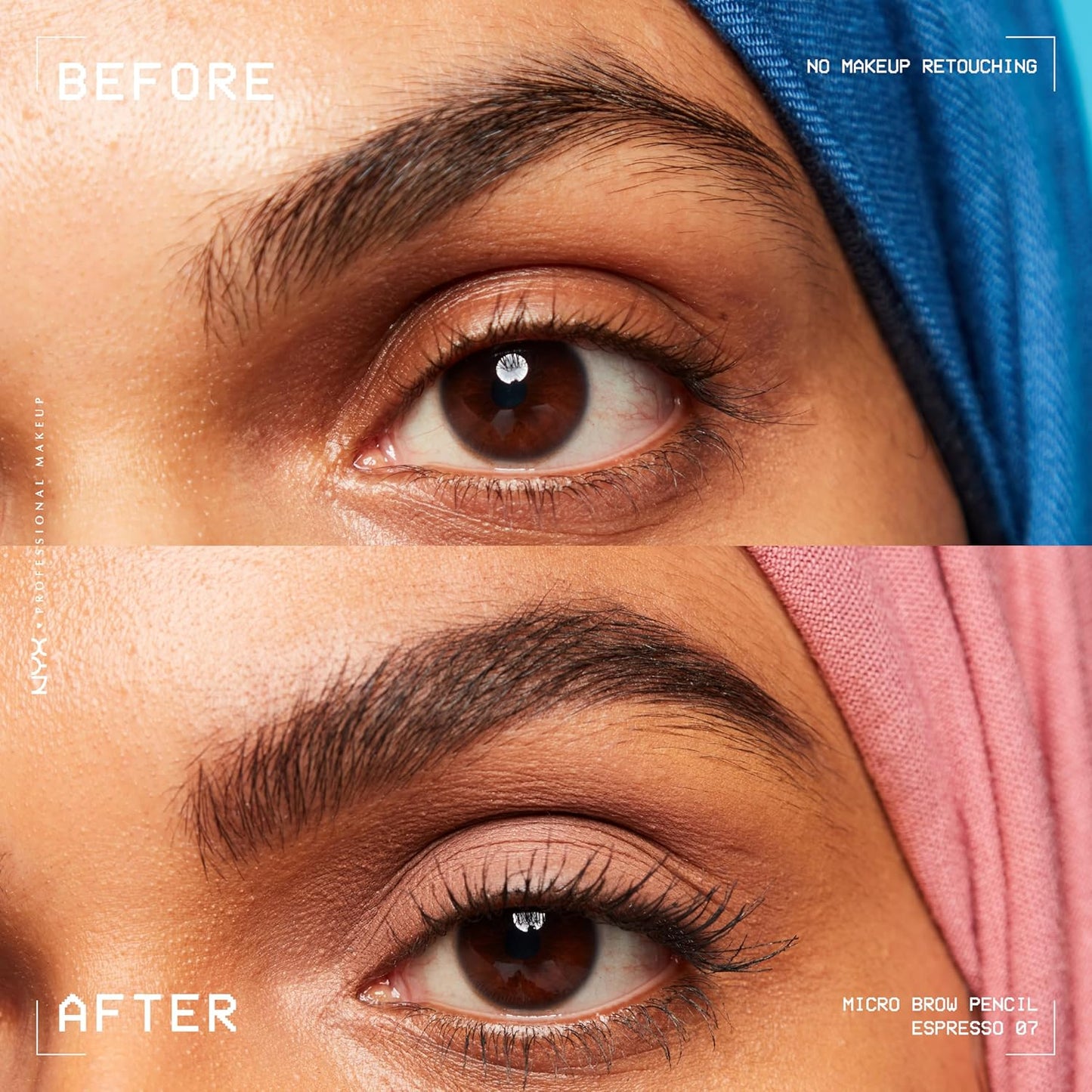 NYX Micro Brow Pencil - Precise Eyebrow Pencil for Defined Brows | Espresso Shade