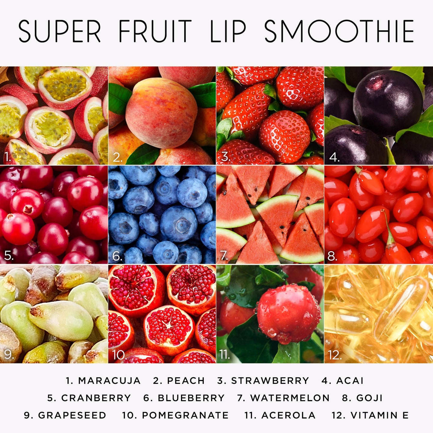 tarte maracuja juicy lip plump – Hydrating & Volumizing Lip Plumper Gloss Balm with Nourishing Hyaluronic Acid, Plumps & Moisturizes, Vegan & Cruelty-Free, full size, mixed berries