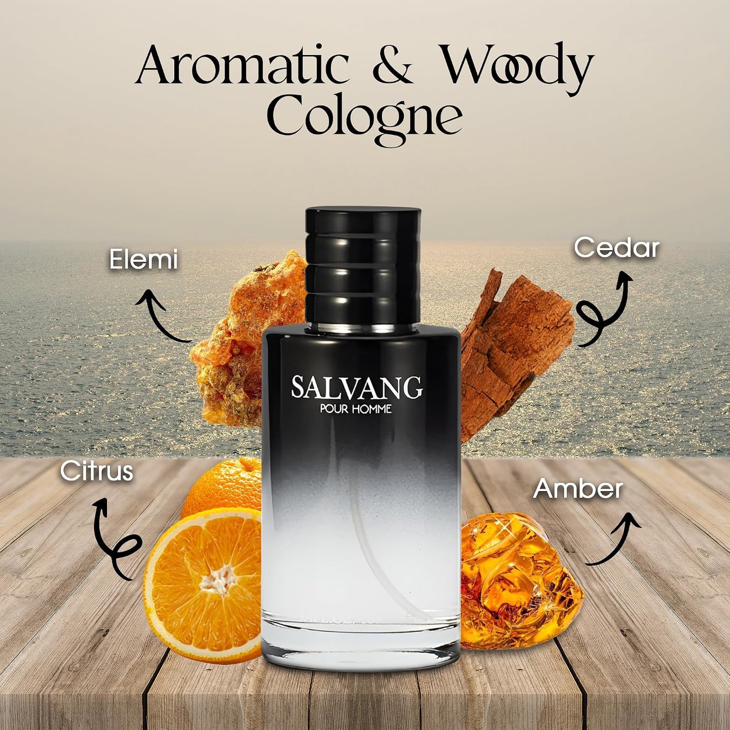 Men's Cologne Gift Set - Luxury Fragrance Collection in Premium Box | Perfect Valentine's Day Gift - 4 x 3.4 FL oz