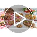 ZORRITA 120 Pack Mini Brown Kraft Paper Food Trays - Grease Resistant, Disposable Serving Boats for Snacks, Tacos, Nachos