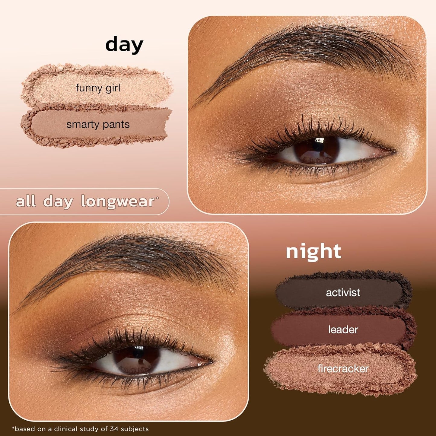 Tarte Tartelette In Bloom Palette - Full-Size Vegan Eyeshadow with Neutral Matte & Shimmer Finishes | Longwear Makeup